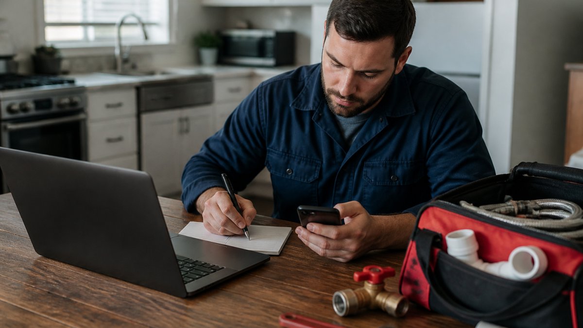 Securing Client Data for Remote Plumbing Staff